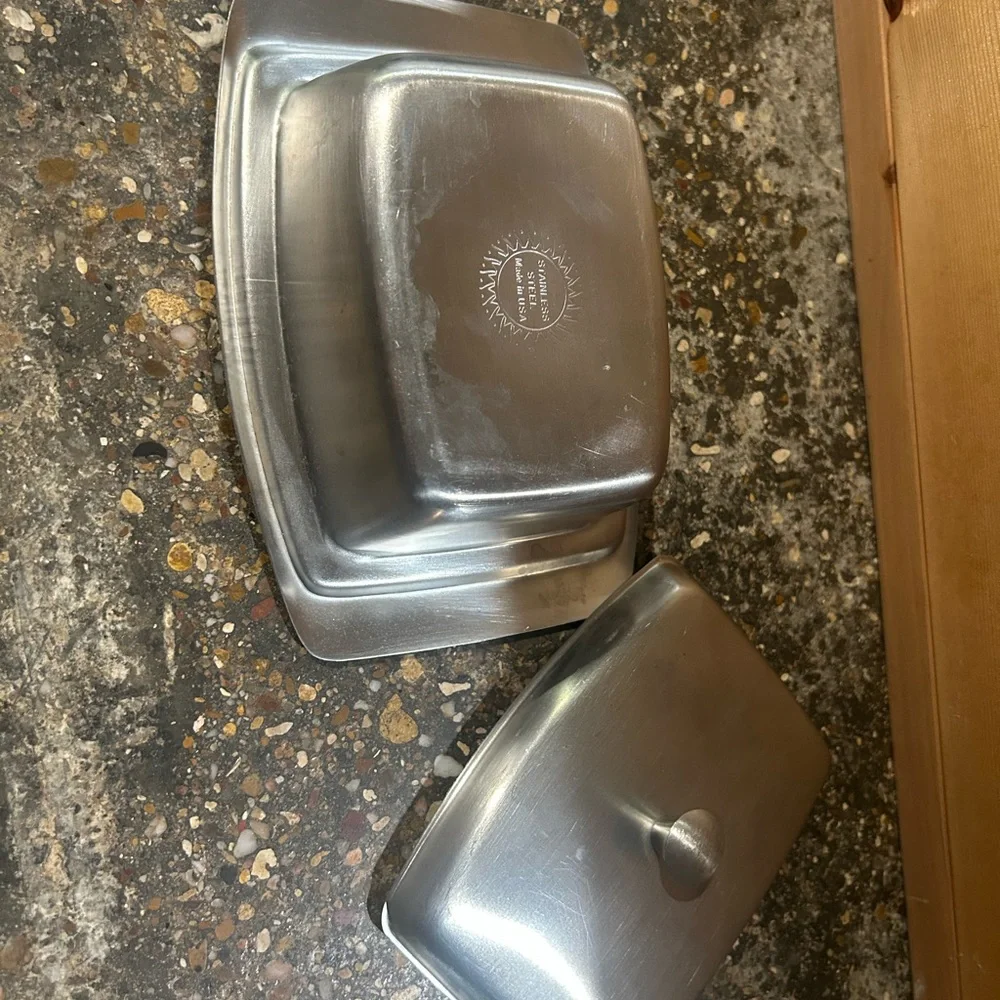 Stainless Steel Butter Dish